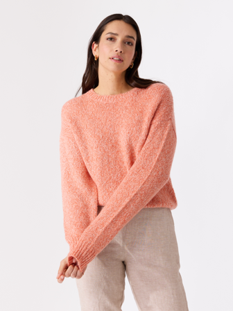 MATCH - Sue genser - Marie Philippe - Str. L - Dame - Gensere & Cardigans - Oransje - 35% mohair, 27% akryl, 22% bomull, 10% ull, 5% polyamid, 1% 