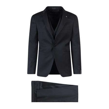 Tagliatore Suit Sets svart, Herr Kostymer, Herr, Storlek: XL