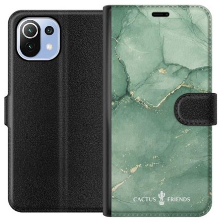 Kompatibelt Lommeboketui til Xiaomi Xiaomi Mi 11 Lite Cactus and Friends – JadeVeins