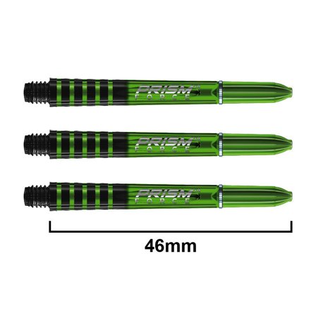 Winmau Prism Force Shafts | Winmau.com Medium / Green