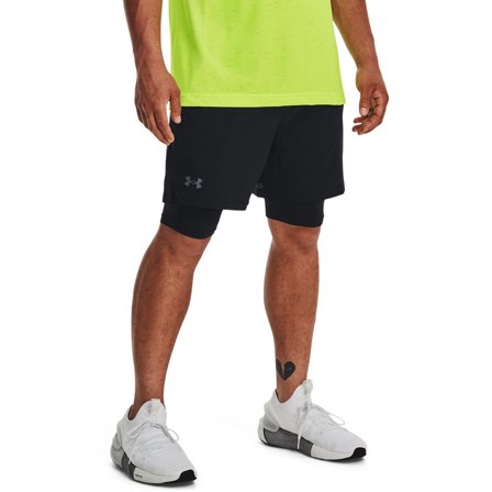 Under Armour Vanish Woven 2-i-1 Shorts Sort
