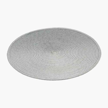 Bordstablett Ø 38 cm grå