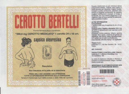 Cerotto Bertelli Grande cm16x24