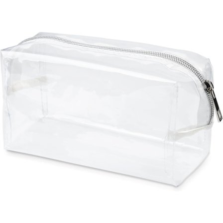 Transparent penalhus til eksamener, vandtæt PVC gennemsigtigt penalhus med stor kapacitet