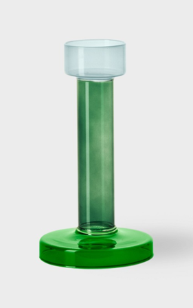 Klevering Bole Lysestake telys grønn H21