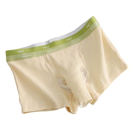 Naievear Herreboksere Elefantnese Bulge Lomme Midje Antiseptisk Myk Pustende Fuktighetsabsorberende Elastisk Bokstavtrykk Herreundertøy