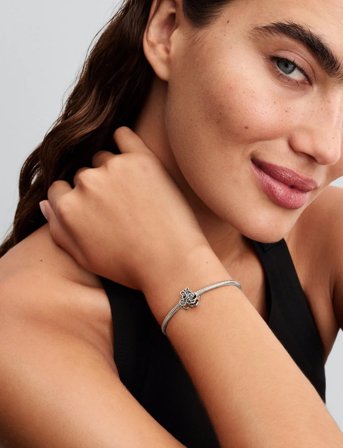 Pandora Disney Minnie Mouse Sterling Silver Charm - Silver - ONE SIZE