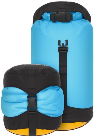 Sea to Summit Eco Evac Compression Drybag UL 5 L Blue - Drybags & Packpåsar