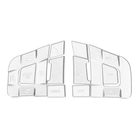 10 kpl Ohjauspyörän Painike Koristepeite Sopii Land Rover Discovery Sport 2015-2019