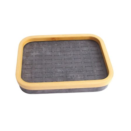 76 Slots Ring Opbevaringsdisplay, Ringholder Vitrineskab til Butiksdisplay, Smykkeudstilling & Hjem, Smykker