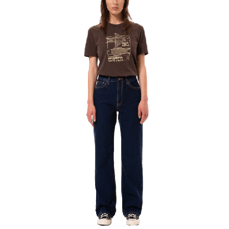 Nudie Jeans Clean Eileen Indigo dipped Dam Blå 27/32