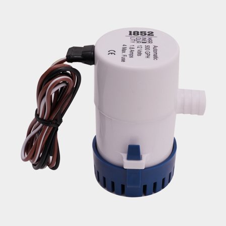 1852 Automatisk länspump 550 GPH 12V Ø19mm