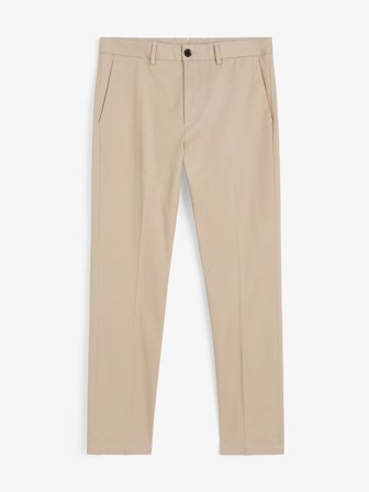 John Henric Men's Beige Chinos Straight Fit Size 54