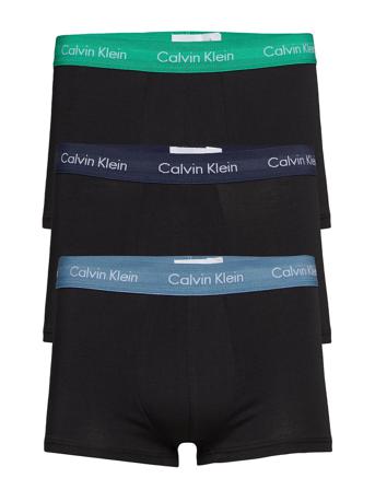3P Low Rise Trunk Boksershorts Svart Calvin Klein