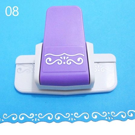 Fancy Border Punch Embossing Punch 08 - stock