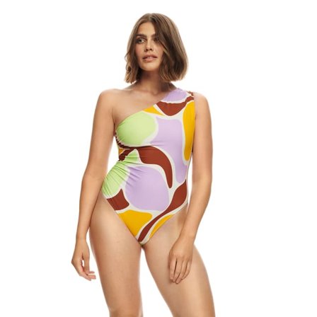 Scampi Baddräkt Antigua Dam Gul L