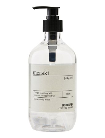 meraki Body Wash, Silky Mist - Nude - 490 ml