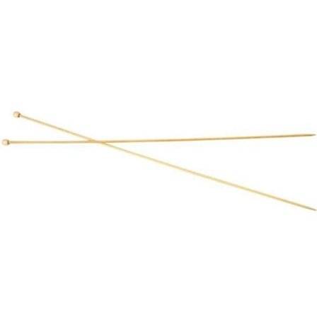 Bambus strikkepinde af god kvalitet. ref 42299