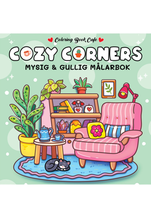 Cozy Corners målarbok Skapa & pyssla Unisex ONESIZE