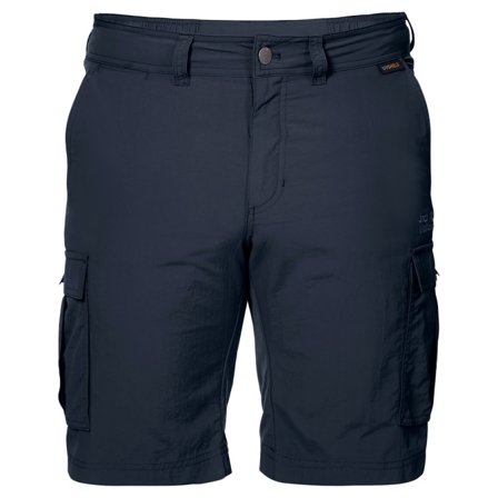 Jack Wolfskin Canyon Cargo Shorts Men hiking shorts Blue 52