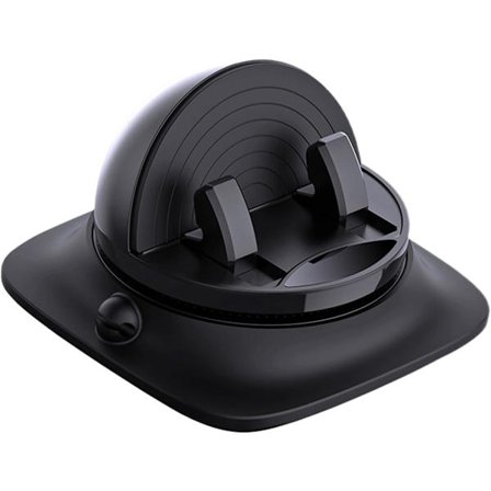 ING Instrumentbräda Mobiltelefonhållare med Kabelorganiserare, Justerbar Höjd, Halkfri Smartphonehållare Lämplig för Navigation, Bil, Surfplatta, 