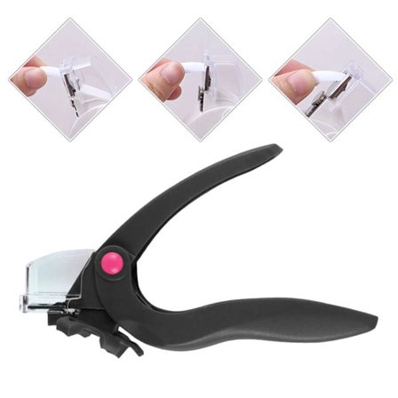 Kunstige falske negleklippere Neglekunstskærer Justerbar neglebåndskant Manicure Skarpe DIY skønhedssalonværktøjer