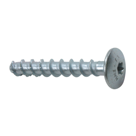 Heco Multi-Monti-plus 9807597 Betoniruuvi TX 30 FZB 7.5,15x50 mm, 100 kpl, Kiinnitys