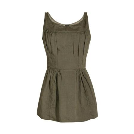 Aspesi, Top Groen, Dames, Maat:M,linnen