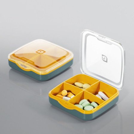 Medicin Pill Box Medicin Container Box STIL 2 STIL 2