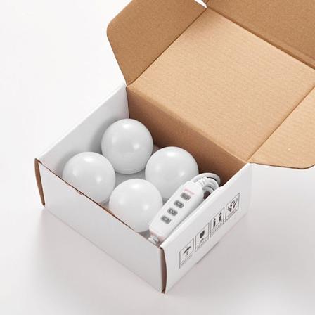 Hollywood-tyyliset LED-valot meikkip yd n peiliin USB-liit nn ll - T ydellinen valkoinen White 4pcs
