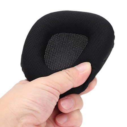 2 stk Erstatningsørekputer for Corsair VOID PRO Svart (FYZ-183)