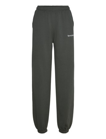 Sporty & Rich Serif Logo Soft Sweapant - Grey - XS