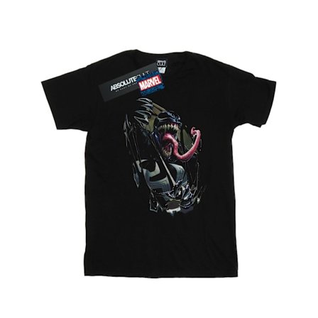 Marvel Girls Venom Inside Me Bomull T-shirt 7-8 år Svart
