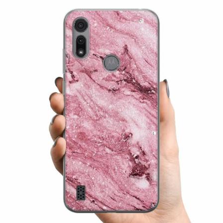 Motorola Moto E6i Tpu Mobilskal Rosa