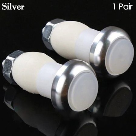 1 par sikkerhedsadvarselslamper SØLV