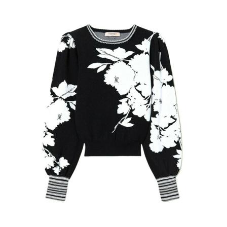 Twinset, Sweater Zwart, Dames, Maat:S,Viscose