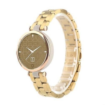 Armband i rostfritt stål med tre pärlor, handavtagbart Xiaoman-klockarmband för Garmin Lily