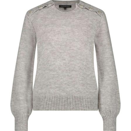 Tramontana, Jumper light grey melange Grijs, Dames, Maat:L
