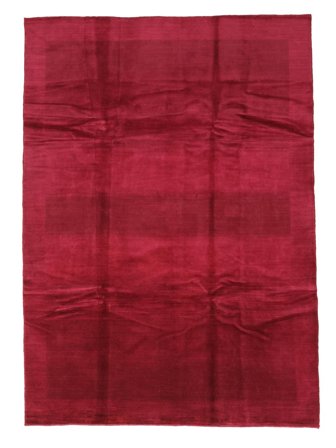 Anudada A Mano Gabbeh Persia Fine Alfombra 214X290 De Lana Rojo Oscuro