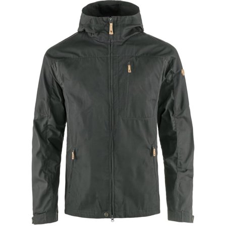 Fjällräven Men's Sten Jacket in Dark Grey | Size: Small, G-1000