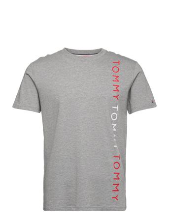 Cn Ss Tee Print T-shirt Grå Tommy Hilfiger
