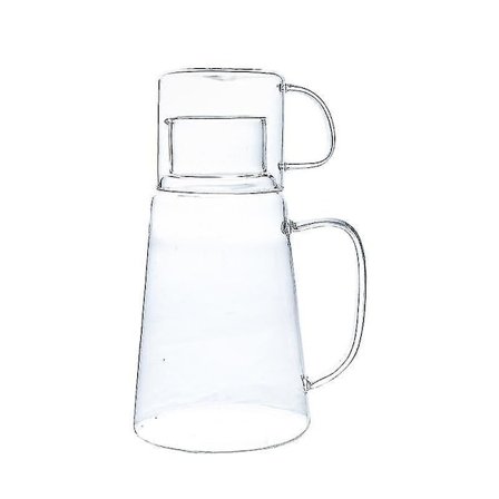 Vattenkanna med Mugglock Karaff Handtag Varma/Kalla Kanne Stor