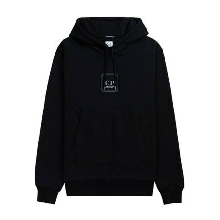 C.p. Company, Metropolis Hoodie Zwart, Heren, Maat:S