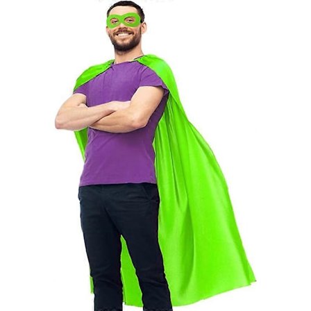 Voksne Superhelte Kapper Og Masker Kostumer Voksen Kappe Superhelt Festkapper