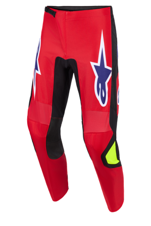 Spodnie Cross Alpinestars Fluid Grid Czerwony/Czarny/Fioletowy 36