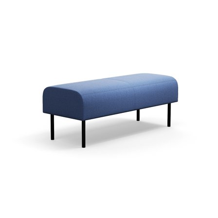 Modulsofa VARIETY, 2-Sitzer, Stoff Pod CS, blau