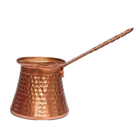 Kaffekande med Træhåndtag Turk Tyrkisk Kaffe Potte 320ml Kaffe Turk Tyrkisk Kobber Kaffe Maskine Til Turk