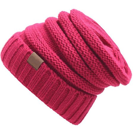 Dame Pige Strik Hat Damer Stretch Hue Varme Huer Vinter Varmer