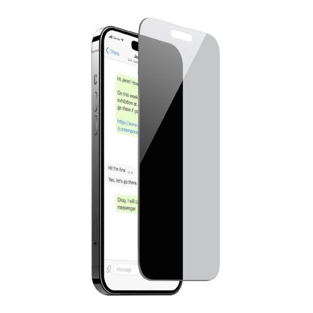Puro Privacy herdet glass for iPhone 16 / iPhone 15