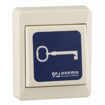 Axema 1-9017-1 Åpningsknapp kobles til fjernåpningsinngang, Alarm & sikkerhet